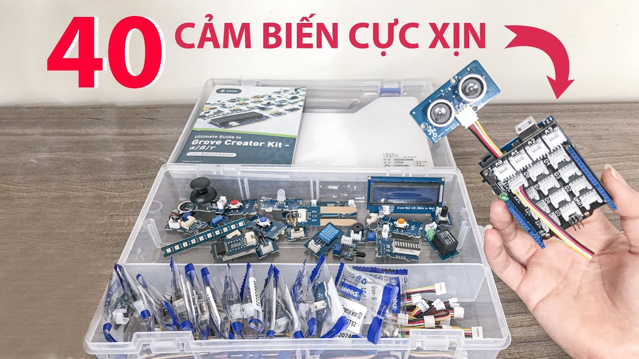 Bộ 40 cảm biến - Học lập tr&igrave;nh điện tử đơn giản hơn