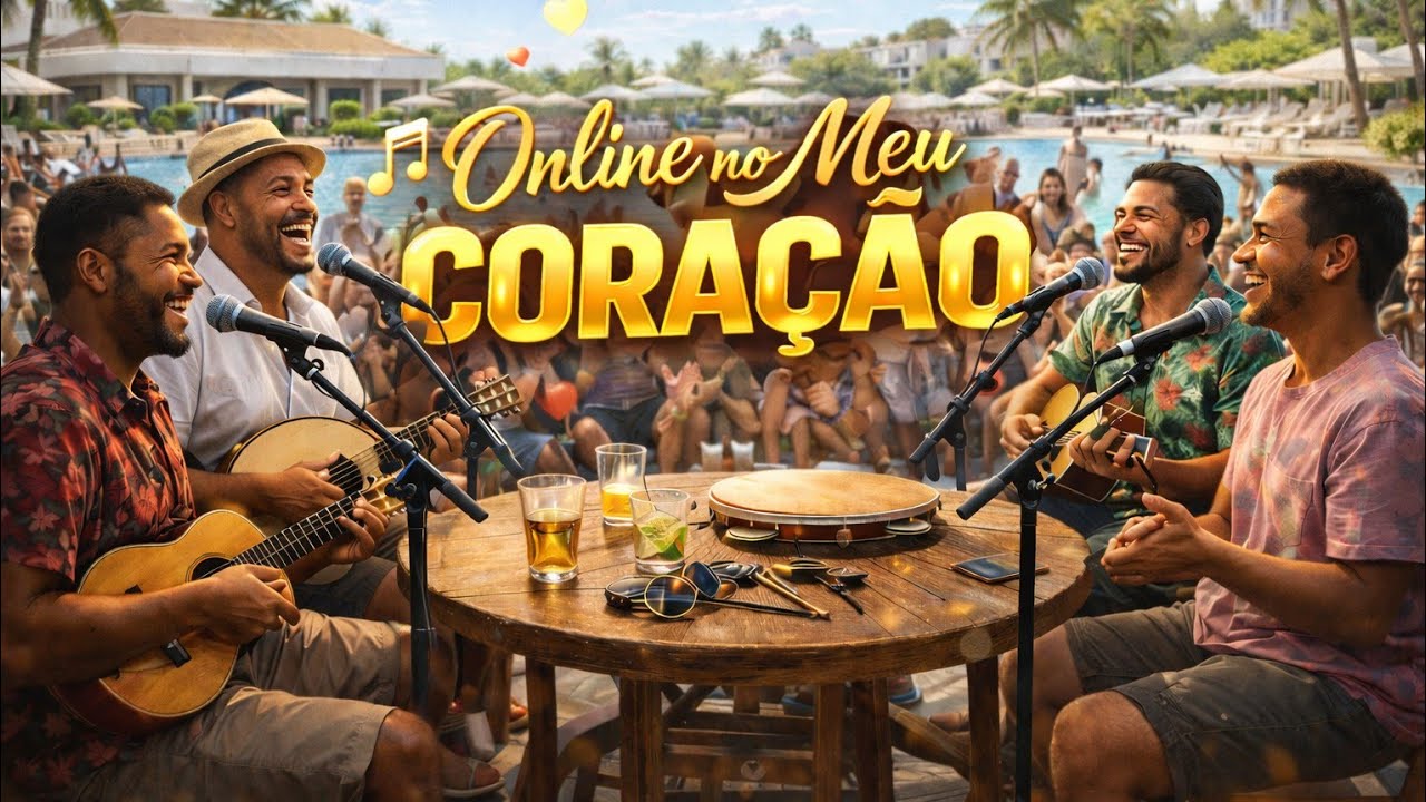 ONLINE NO MEU CORAÇÃO | Pagode  Ao Vivo