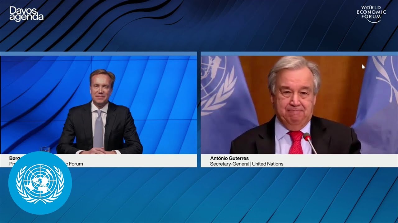 UN Chief at the World Economic Forum, Davos 2021