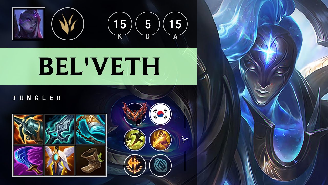 Bel'Veth Jungle vs Ivern - KR Grandmaster Patch 25.17