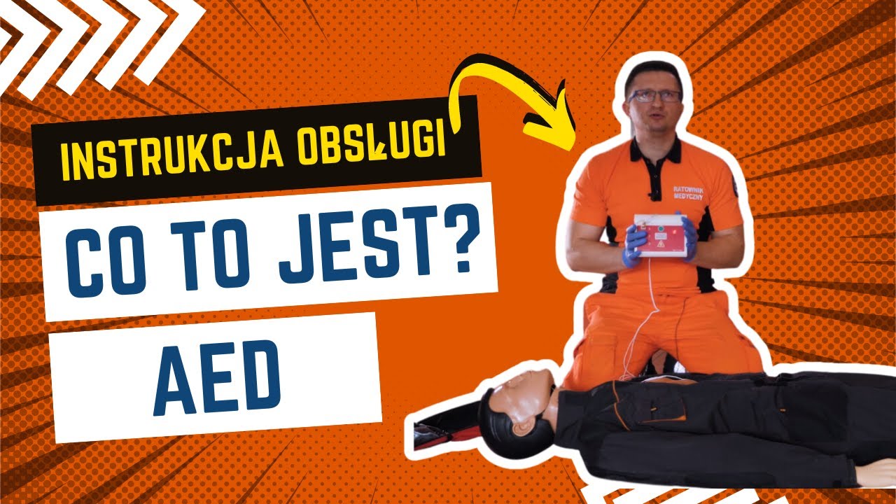 AED Automatyczny Zewnętrzny Defibrylator co to takiego?🚨 #AED