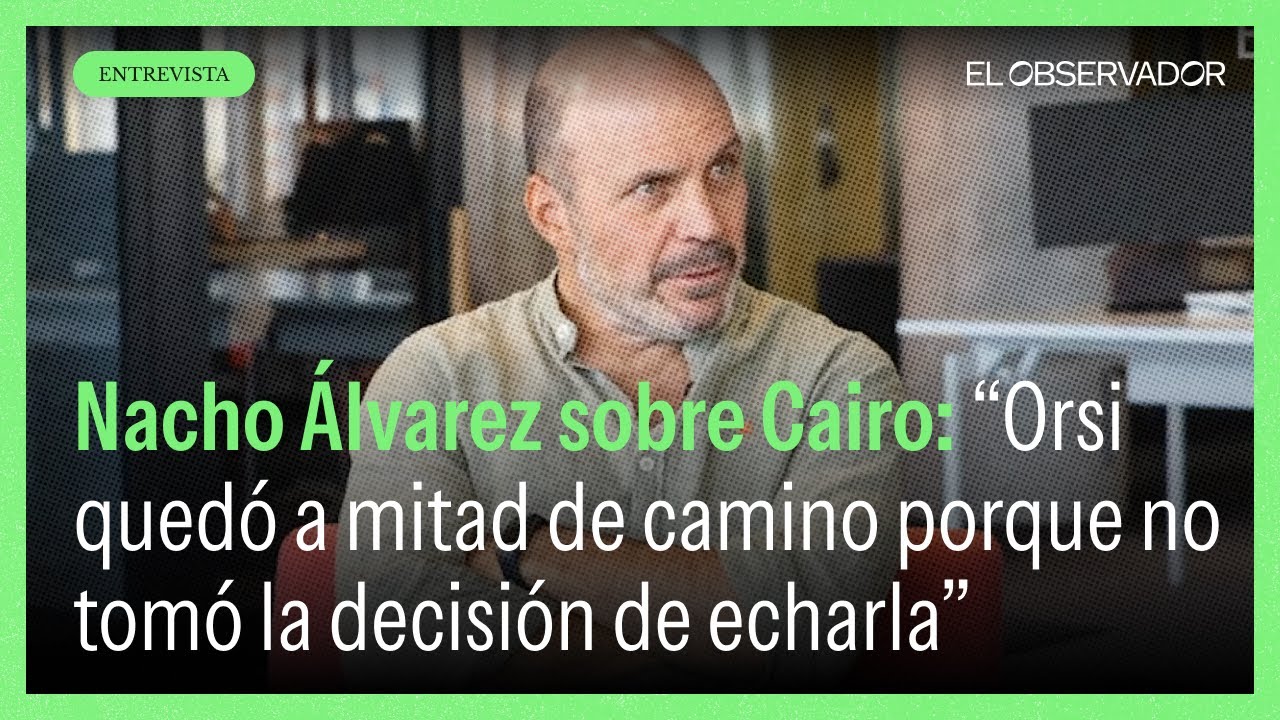 Nacho Álvarez sobre Cecilia Cairo: 