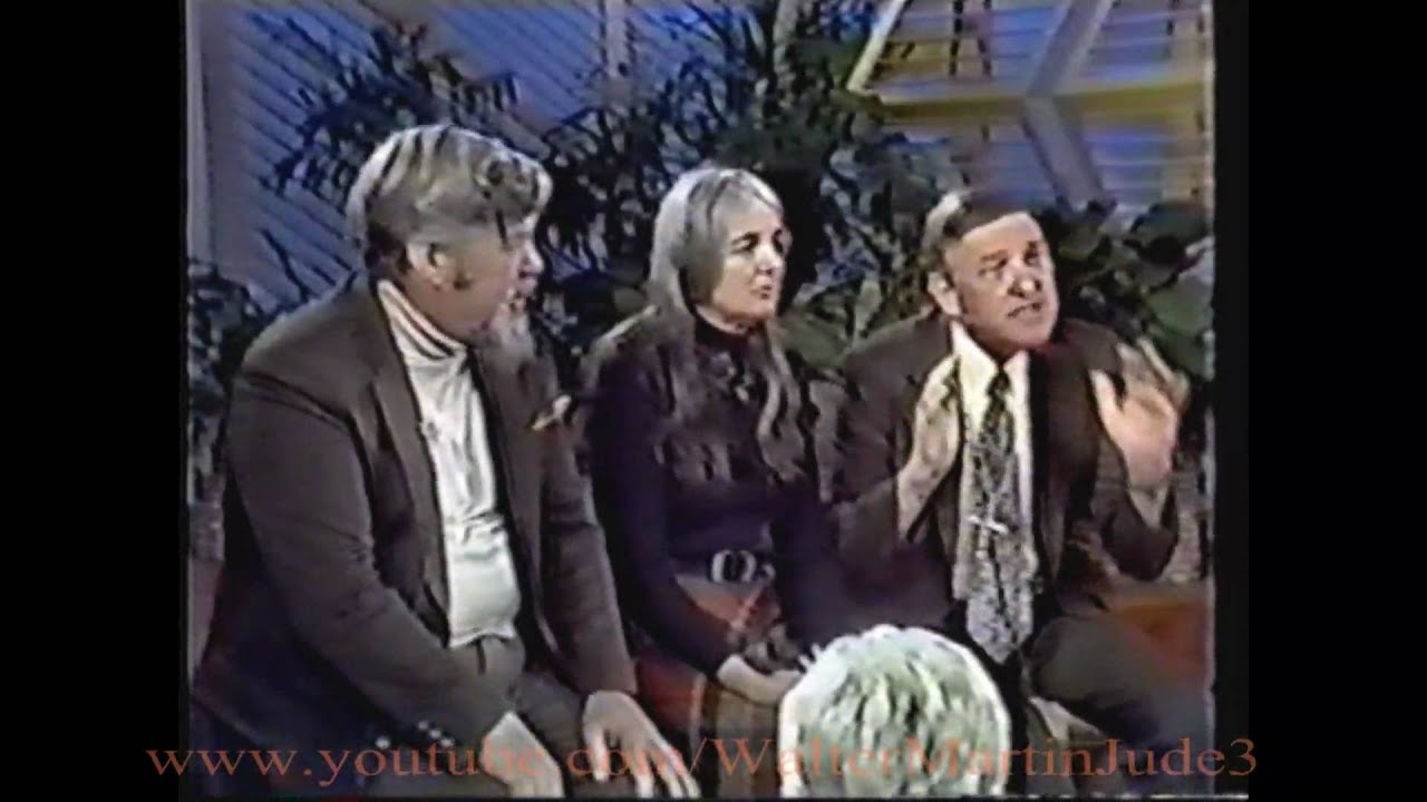 1-2 Dr. Walter Martin - Phil Donahue show - Part 1/2