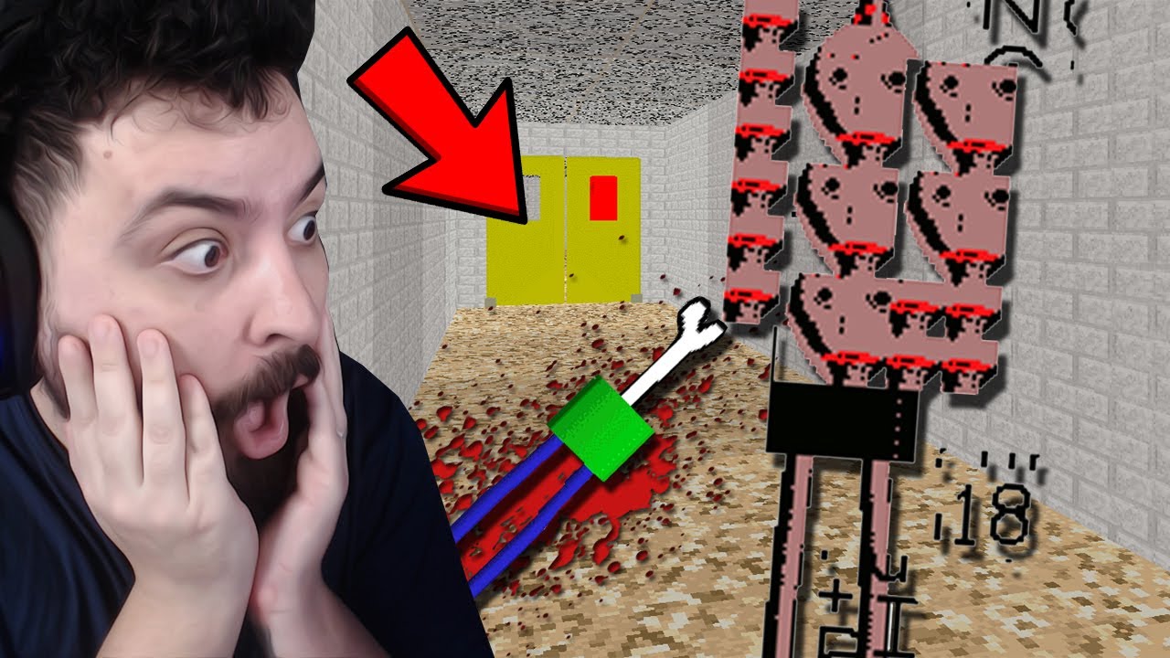 O NOVO FINAL MAIS DIFÍCIL DO BALDI...ERROR BALDI APARECEU !! - Baldi's Basics In Education