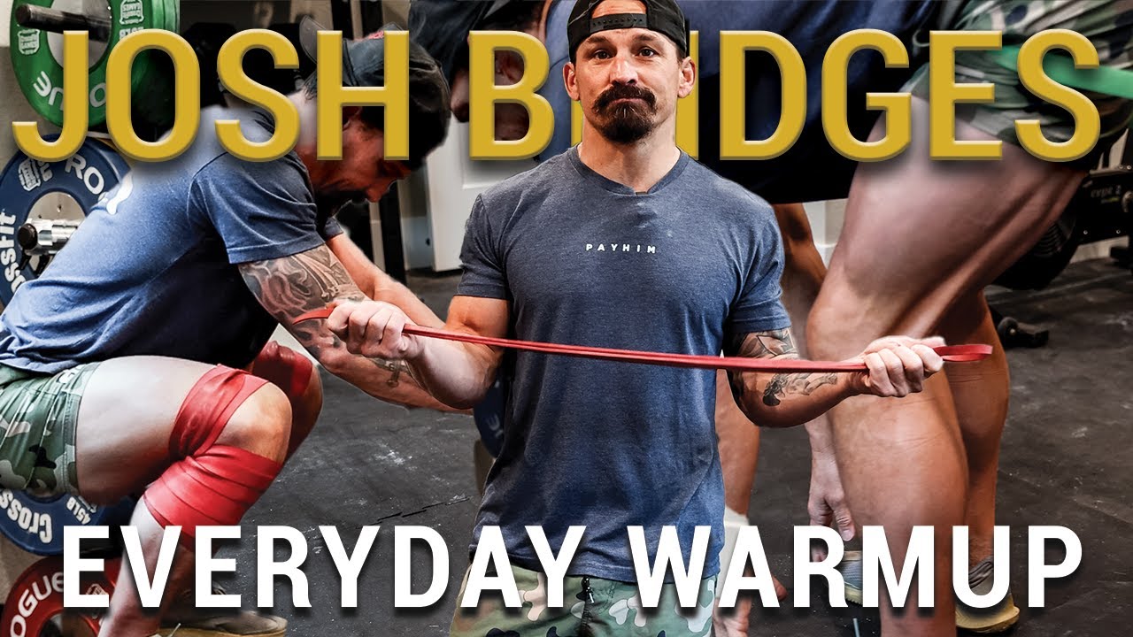Josh Bridges Daily Workout Warmup to Prevent Injury | Paying the Man Ep. 141
