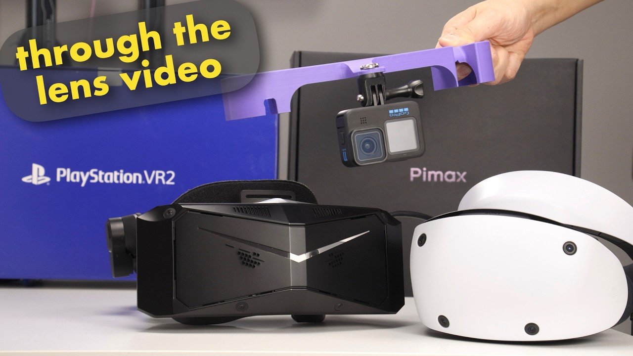 Виртуальные автосимуляторы в VR: сравнение Pimax Crystal Light и Playstation VR2.