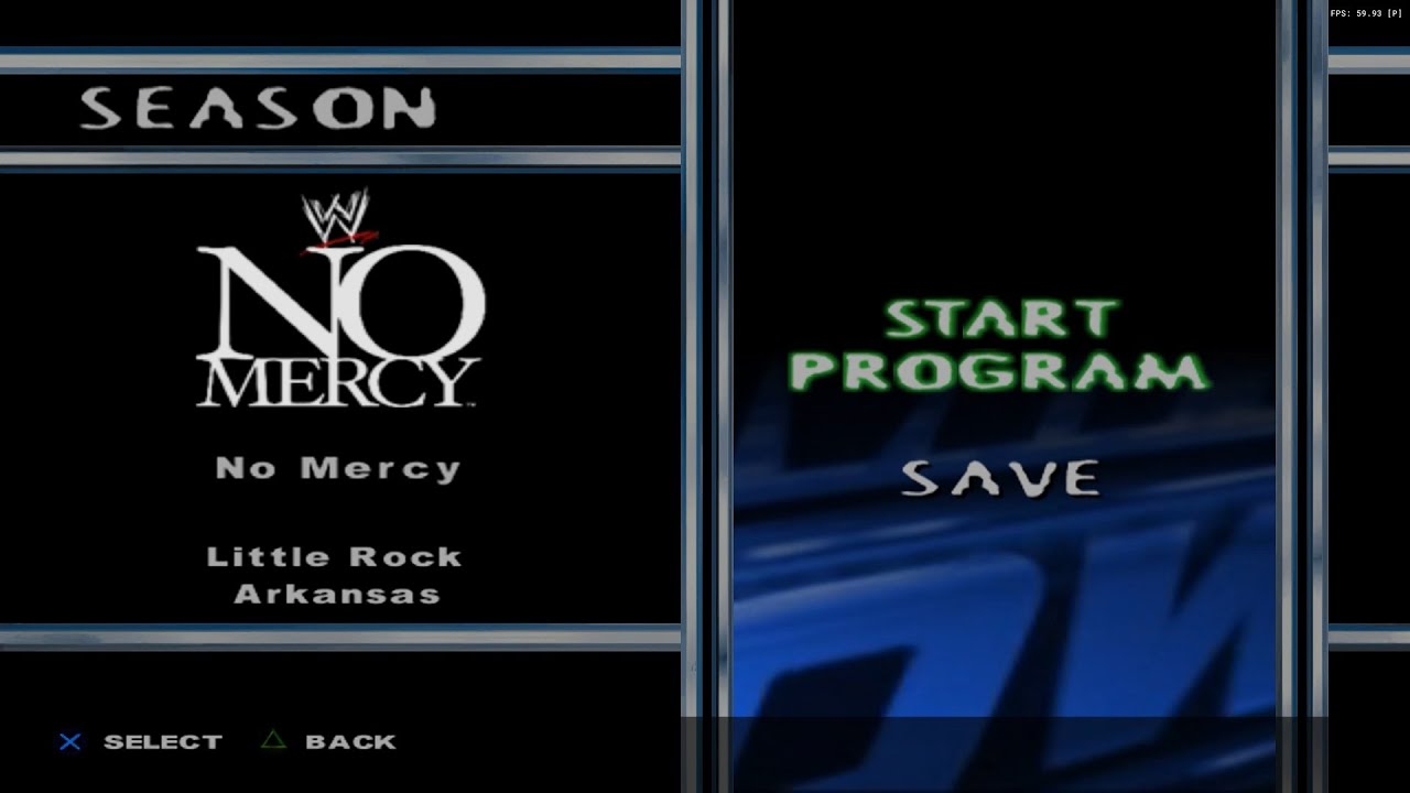 WWE SmackDown! Here Comes the Pain Season No Mercy