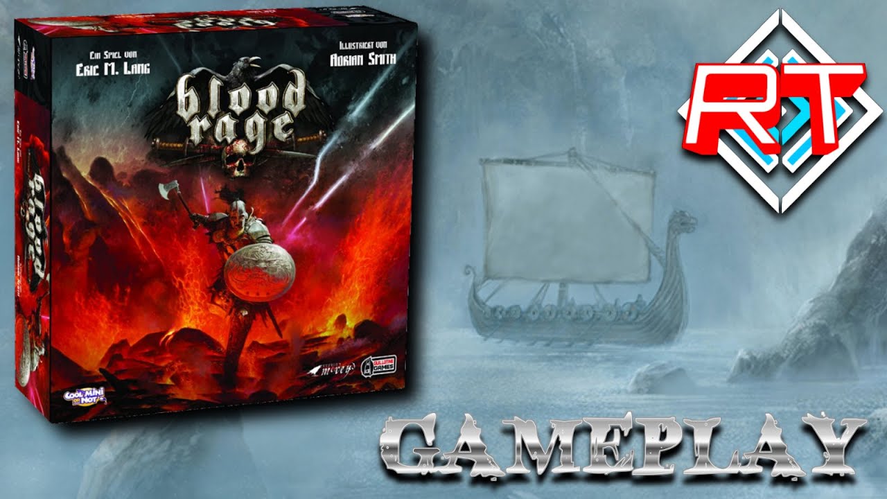 Blood Rage Gameplay #8 gioco da tavolo italiano