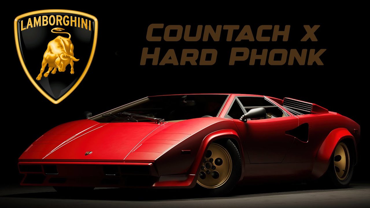 Red Devil 🔥 | Lamborghini Countach x Hard Phonk | Dgarage