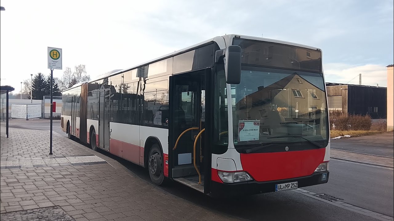 Mitfahrt: Omnibus Pitz Mercedes Benz Citaro O530 Facelift G Wagennummer 252 SEV MEX 16 