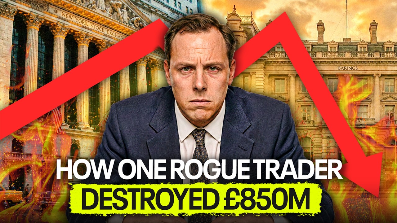How ONE 28-Year-Old Trader DESTROYED Britain's Oldest Bank & Lost $1.3B (BARINGS BANK)