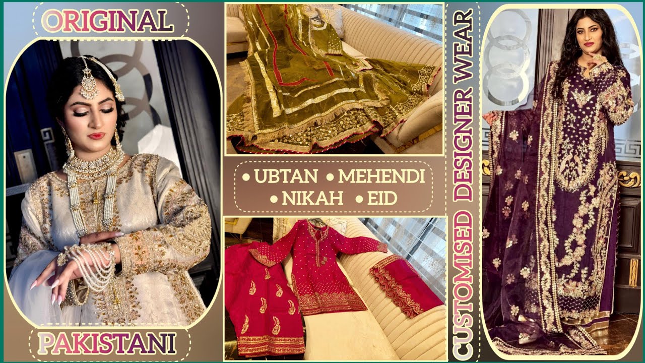 Original Pakistani Designer Boutique Articles Customised On Demand || @SymbolofexcellenceYT 