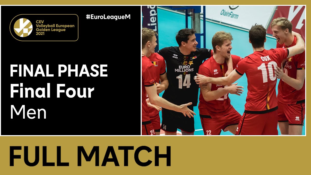 Ukraine vs. Belgium - CEV Volleyball European Golden League 2021 | Men
