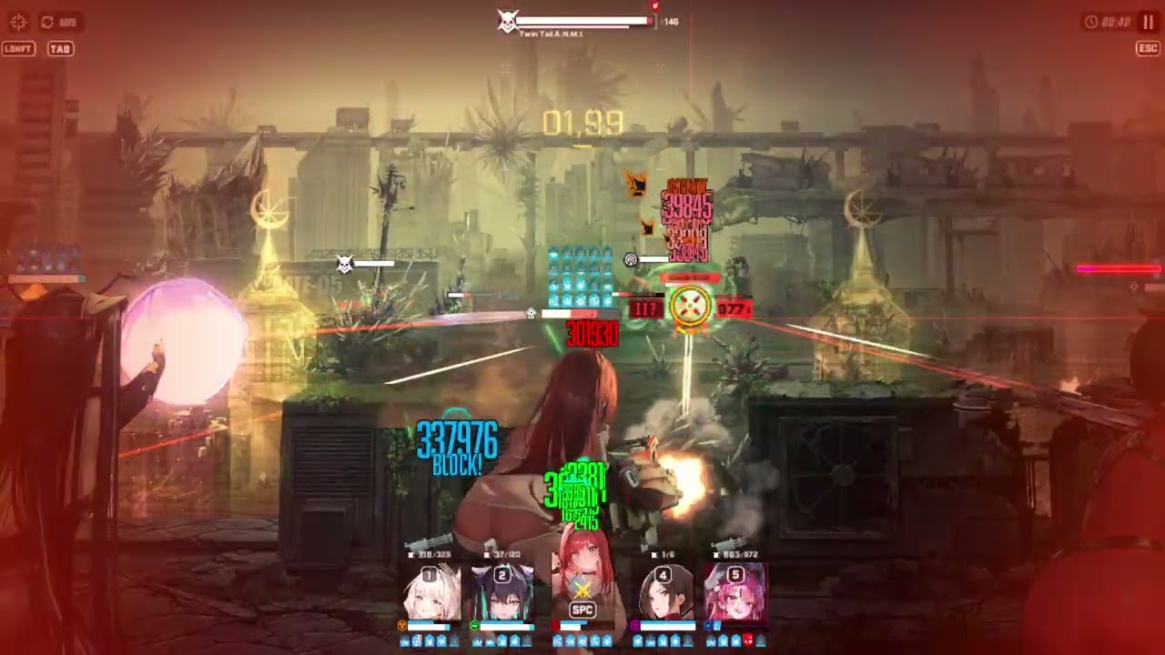 NIKKE - [HARD Campaign] 32-22 HARD Stage - CP Deficit: 47.10%