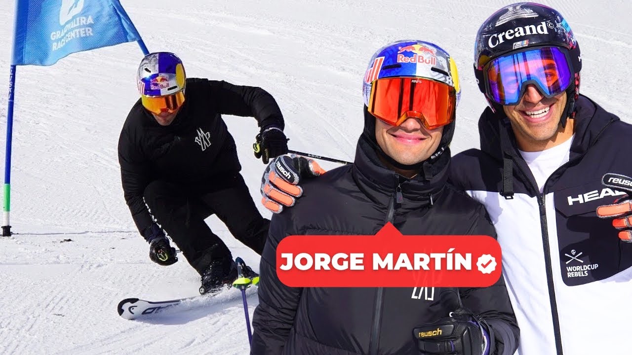 ESQUIANDO CON FAMOSOS: JORGE MARTIN 🏆