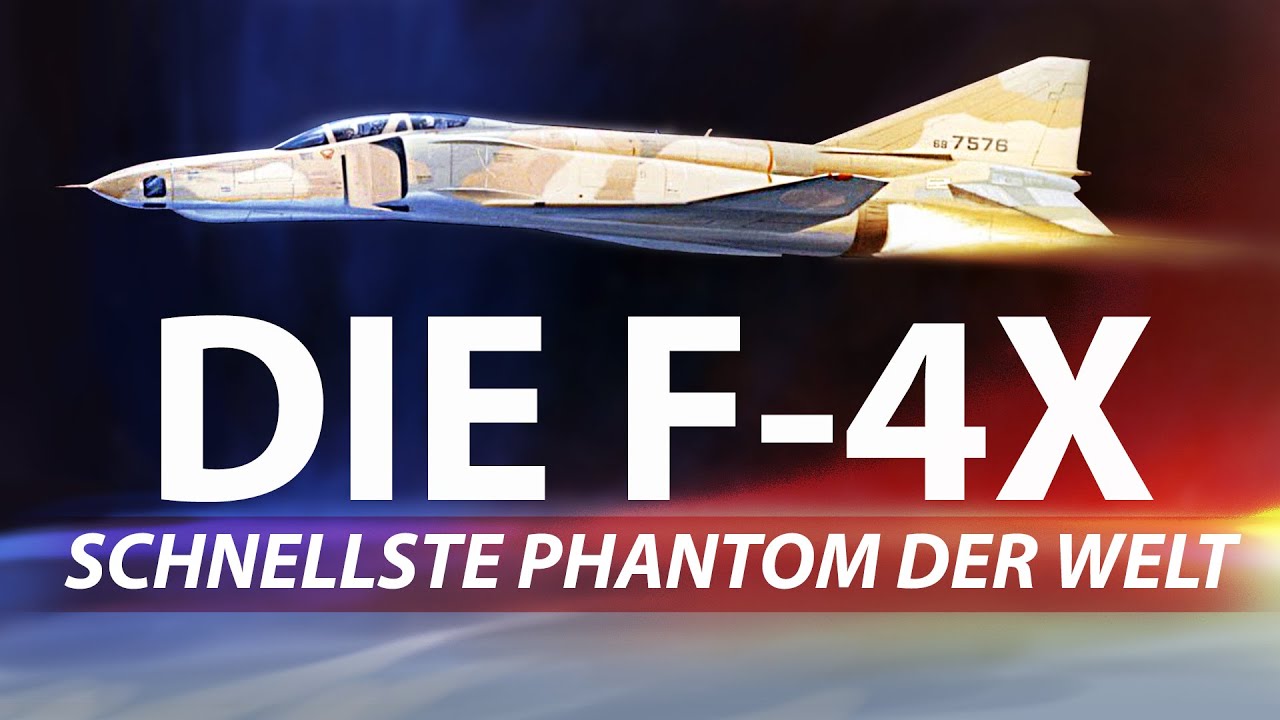 &Uuml;berleben durch Geschwindigkeit: Die F-4X Phantom