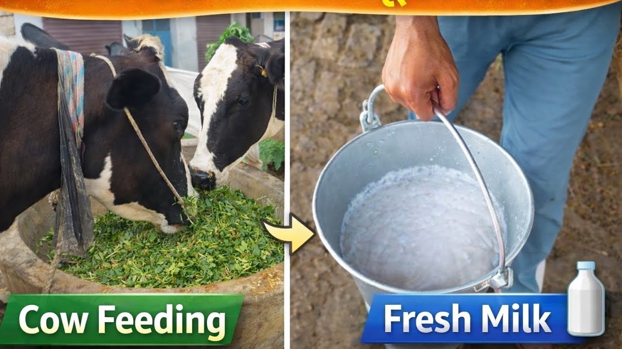 Village Life Morning Routine 🐄 | Cow Feeding & Fresh Milk