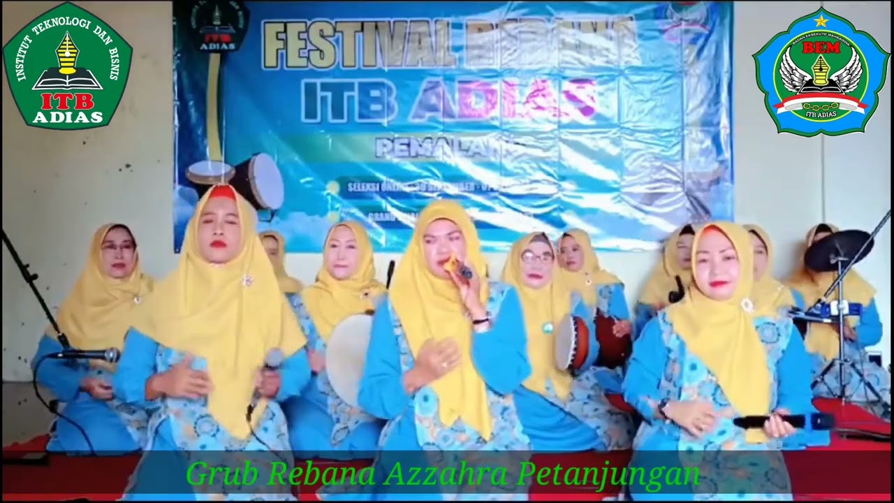 AZZAHRA PETANJUNGAN Festival Rebana Maulid Nabi ITB Adias Pemalang