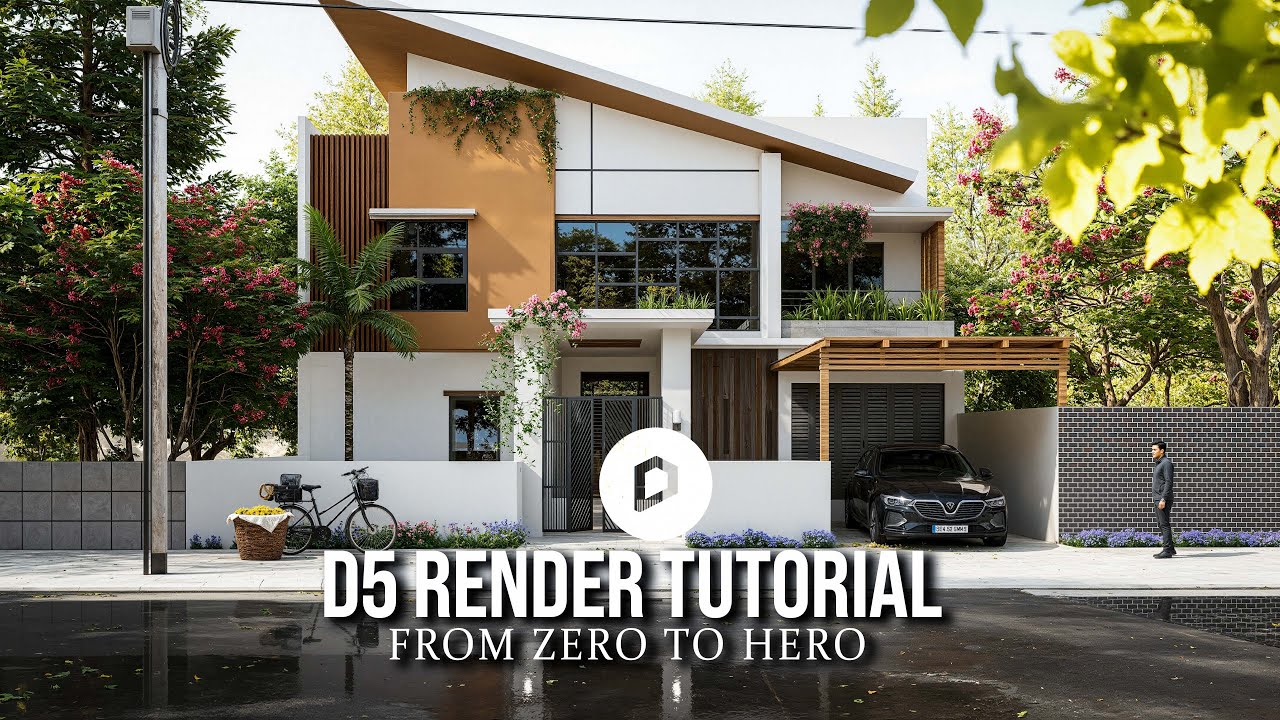 D5 Render Full Beginner Tutorial (HINDI\URDU) | Complete Guide.