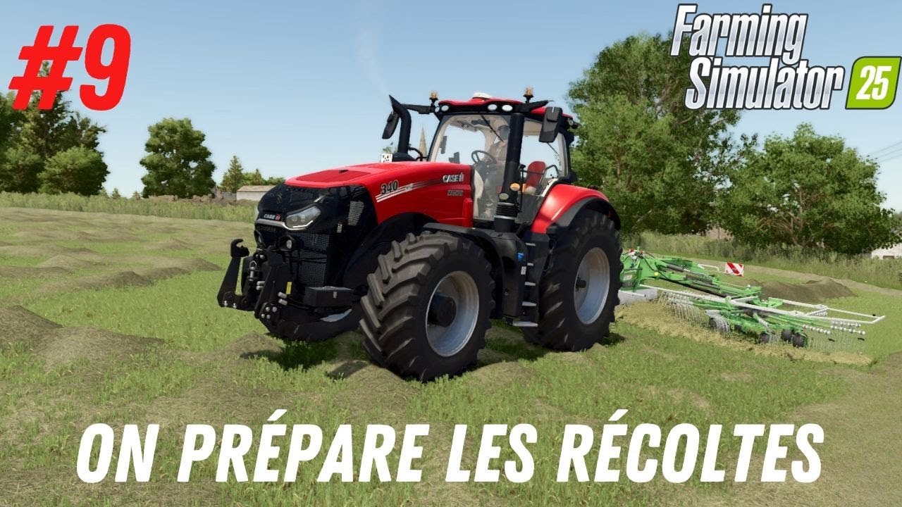 on prépare les récoltes #9 (fs25)