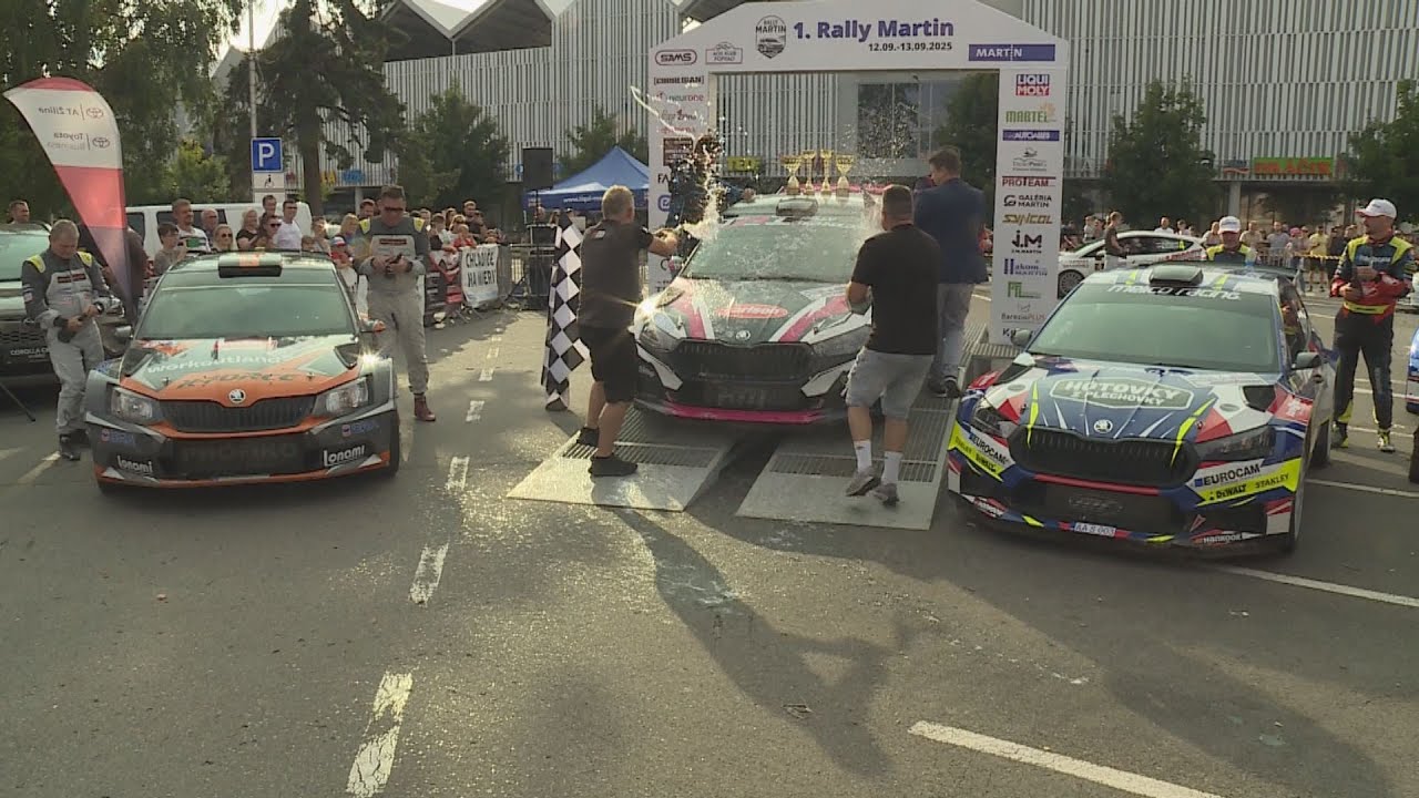 Rally Martin poriadne preverilo pretekárov, zároveň nadchlo stovky divákov