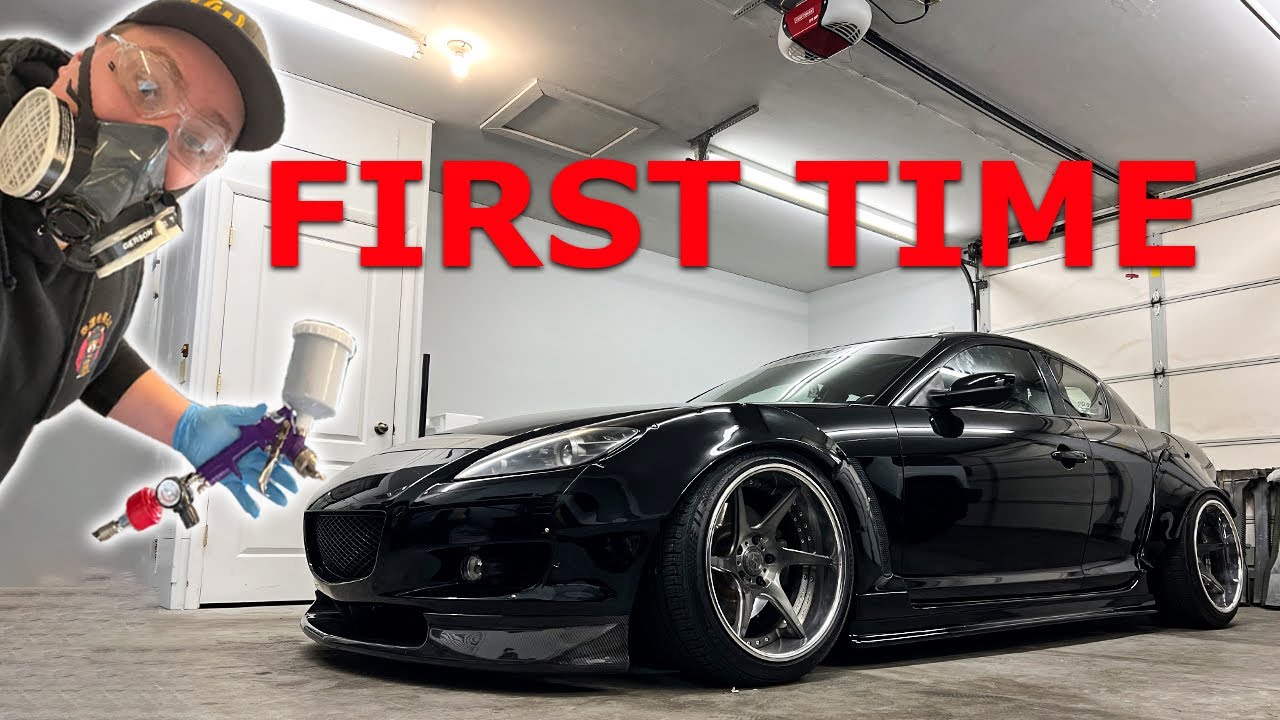 Painting The Lions Kit Widebody For my Mazda RX-8