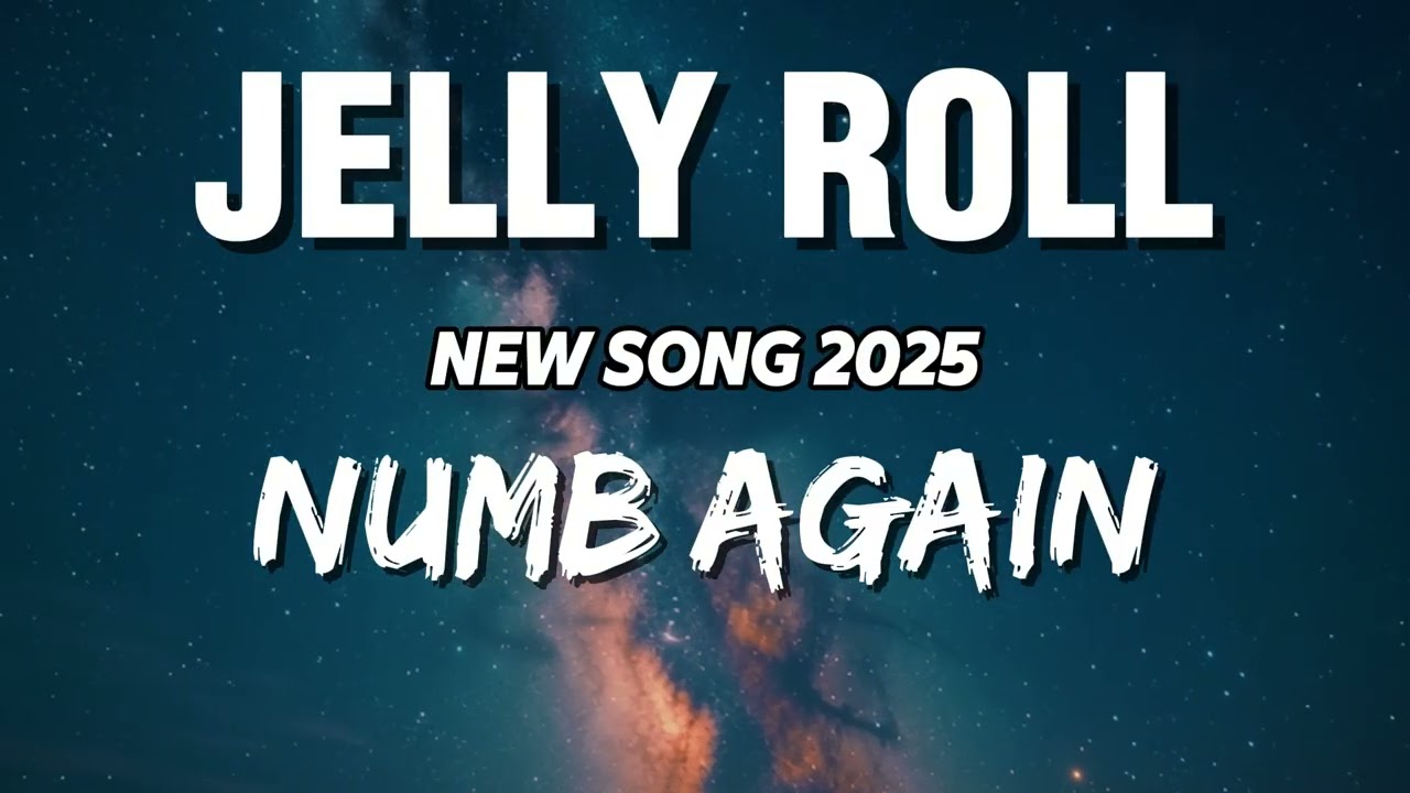 Jelly Roll - Numb Again (NEW SONG 2025) - Cover Remix | Country Music, Hip Hop, Rap (LYRICS)