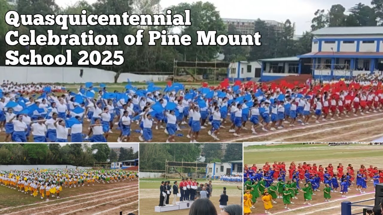 Quasquicentennial Celebration || Pine Mount School 2025 ||School Sports And Drill Display