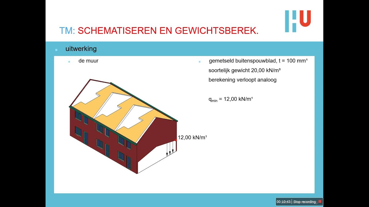 Construeren - Schematiseren en gewichtsberekeningen