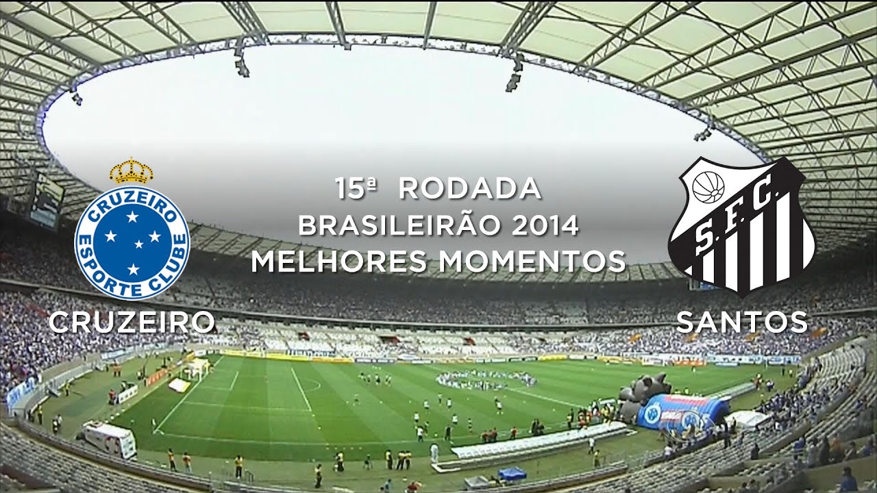 Melhores Momentos - Cruzeiro 3 x 0 Santos - Brasileirão 2014 - 17/08/2014