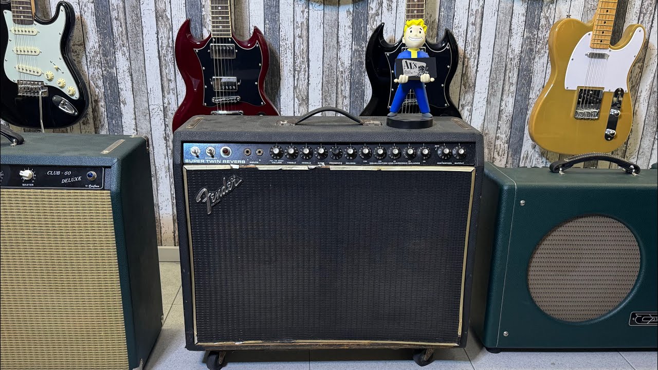 Fender SUPER TWIN 2x12” 180 Watts LA BESTIA !!! Al Calor de la Válvula  Al’s Music Factory (Español)