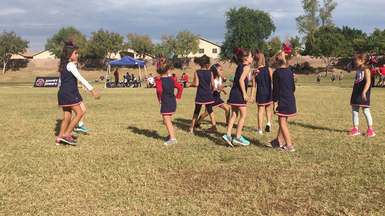 Kyrene Del Milenio PeeWee Cheer Performance Fall 2017