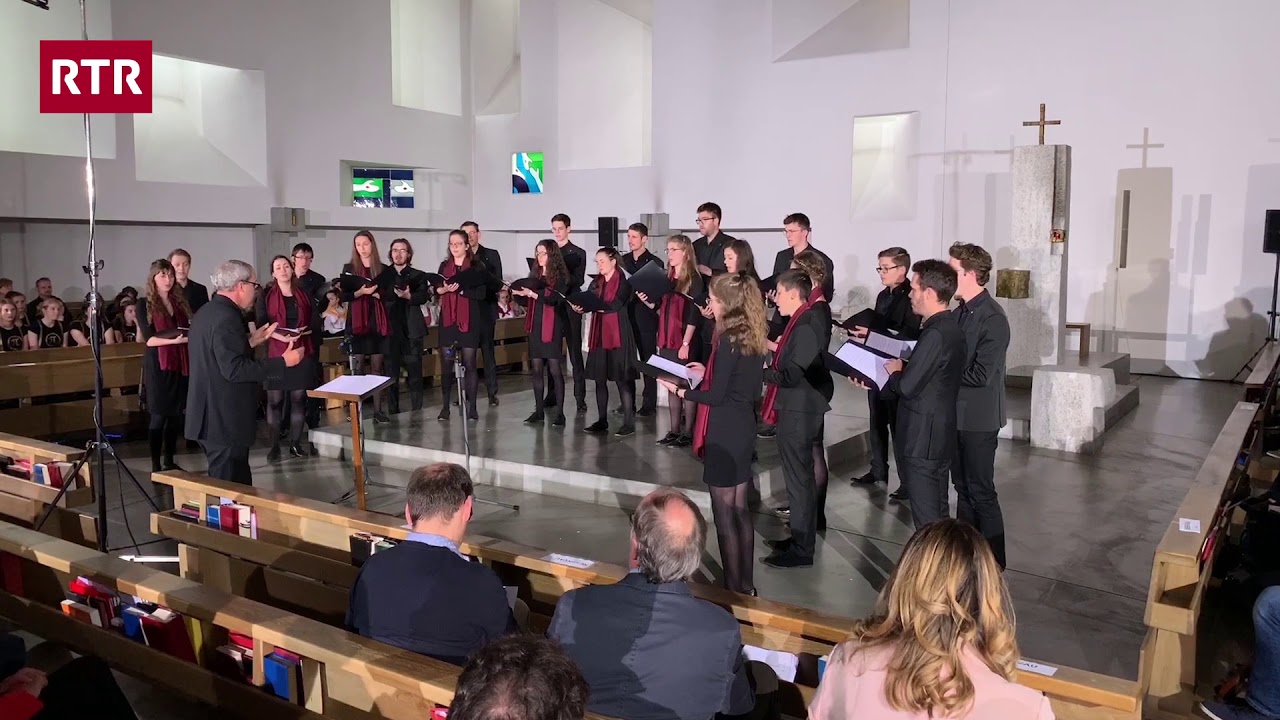 Ensemble vocal de la Schola de Sion - Tristis est anima mea (M: Orlando di Lasso; T: liturgic