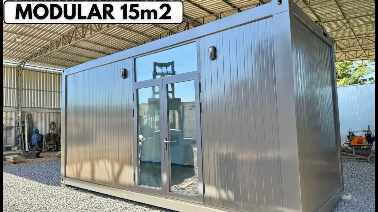 😱Kitnet em modular 15 m2 -🔥PREÇO NO VIDEO😍