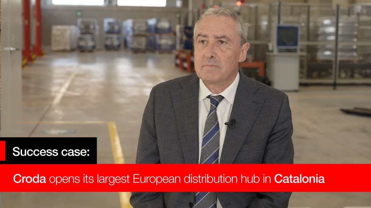 Croda opens its largest European distribution hub in Catalonia