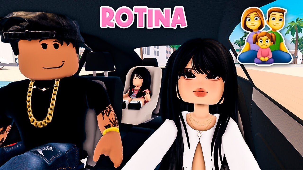 ROTINA COM MEU NAMORADO E NOSSA FILHA no BERRY AVENUE! 👨‍👩‍👧