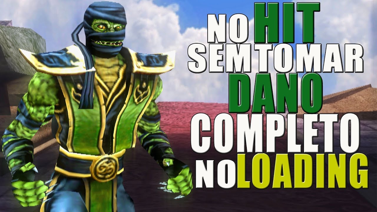 [TAS] Mortal Kombat Shaolin Monks HARD (NO HIT) SEM TOMAR DANO - REPTILE (PS2)