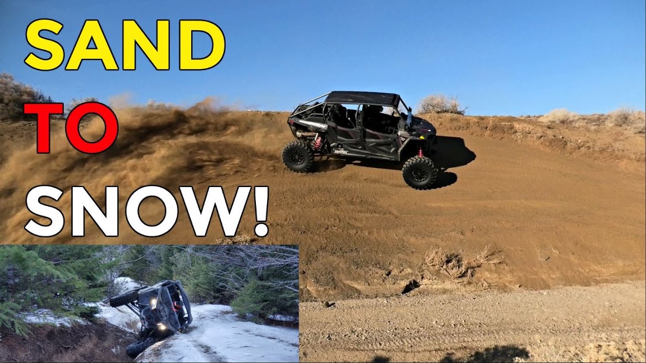 TURBO S RZR, KRX1000, X3 RR / SAND, ROCKS, SNOW! / Who Rolls It?!