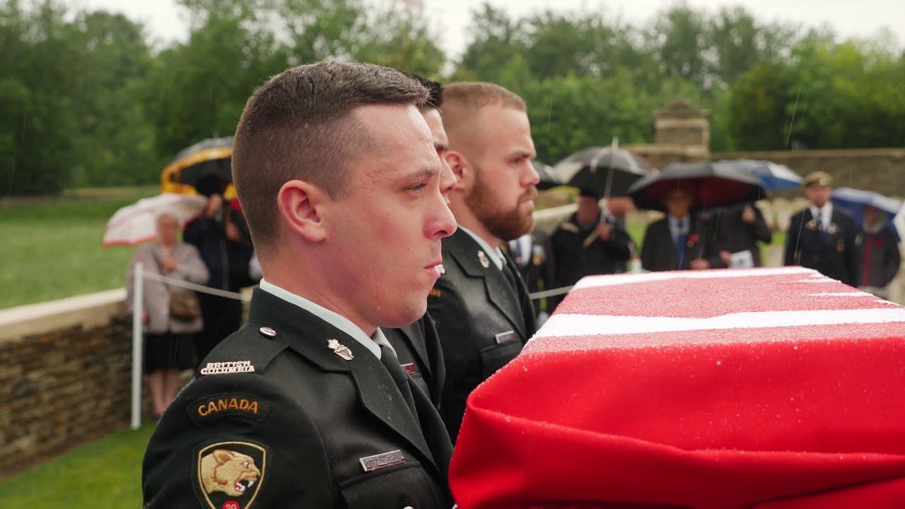 Burial of Private George Alfred Newburn