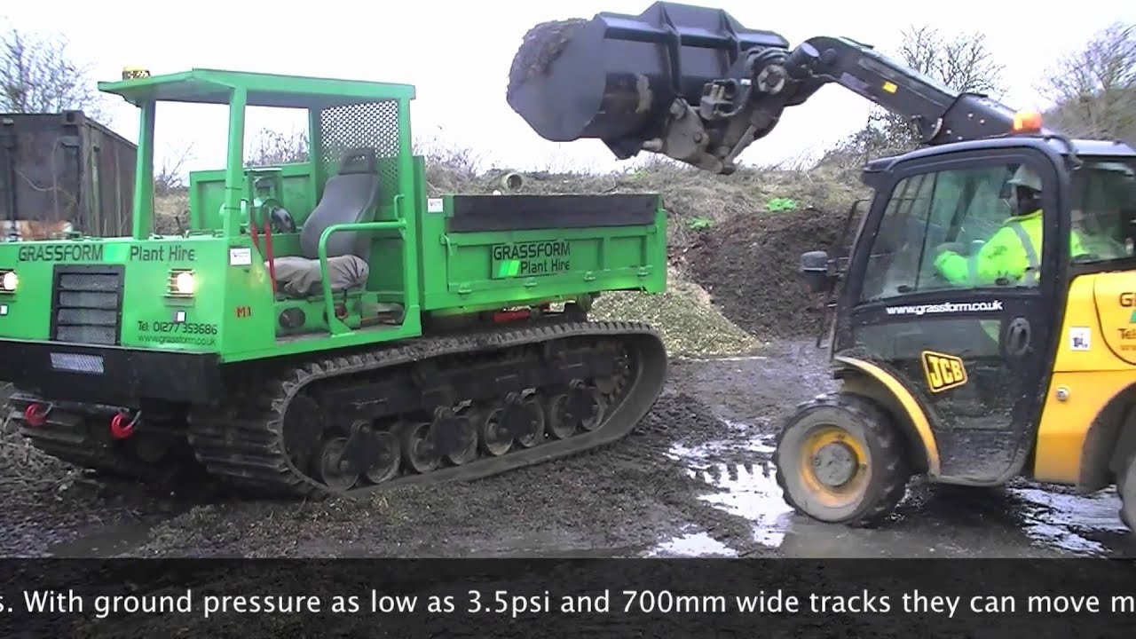 Marooka MST Hire - Tracked Dumper