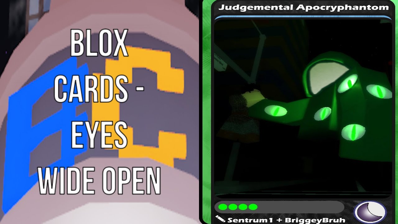 Roblox: Blox Cards - Eyes Wide Open (Apocrypha Action)