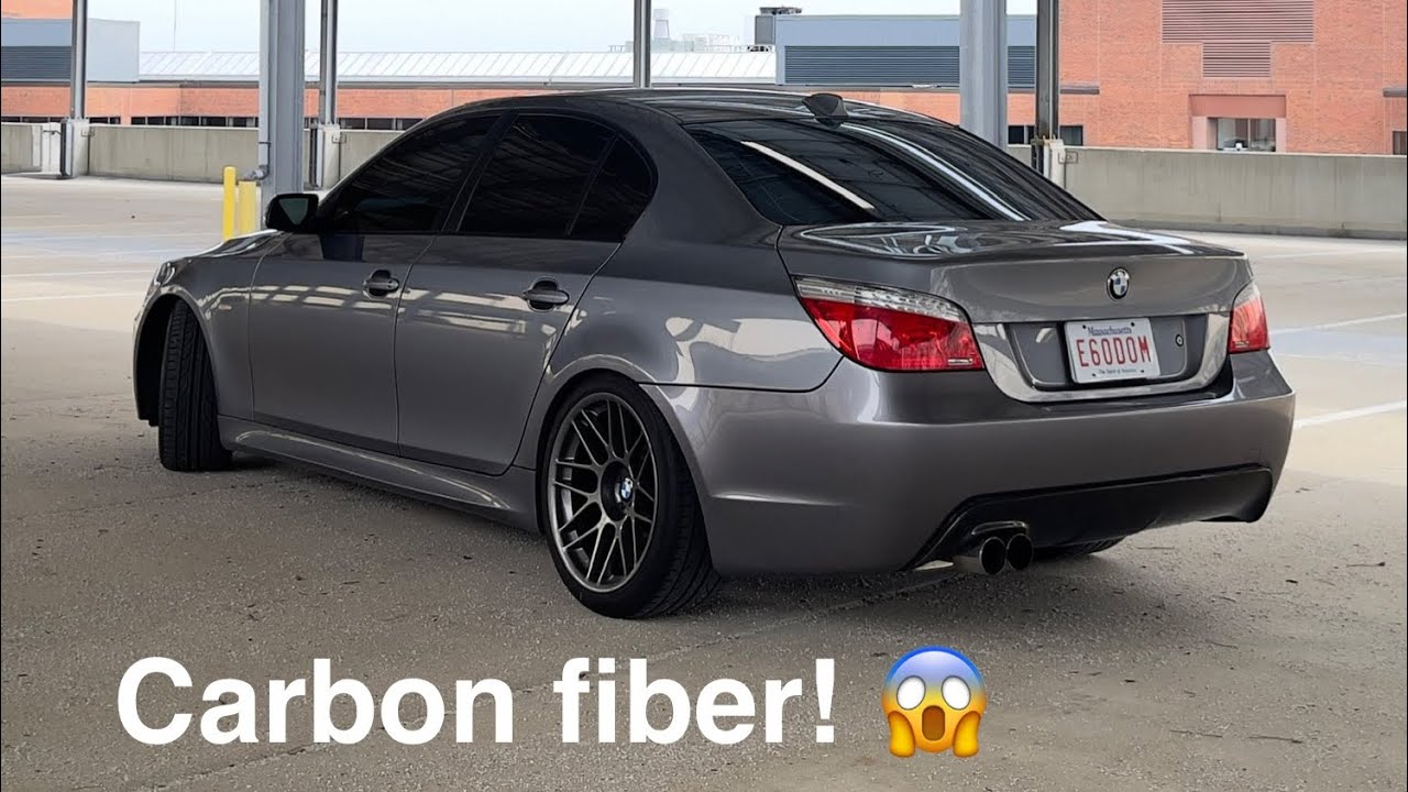 E60 gets a Carbon Fiber diffuser!