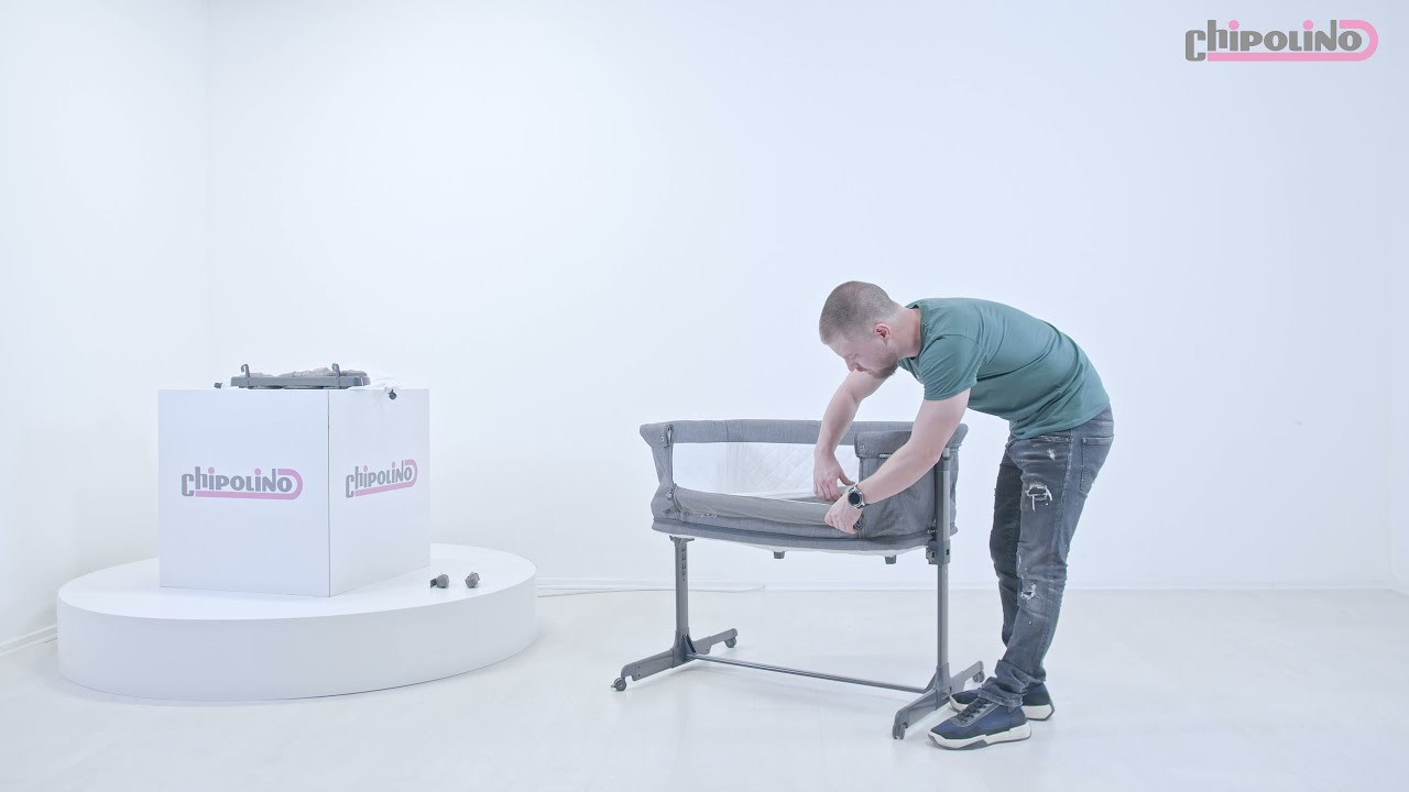 Chipolino Mommy 'n Me szülői ágyhoz csatlakoztatható kiságy