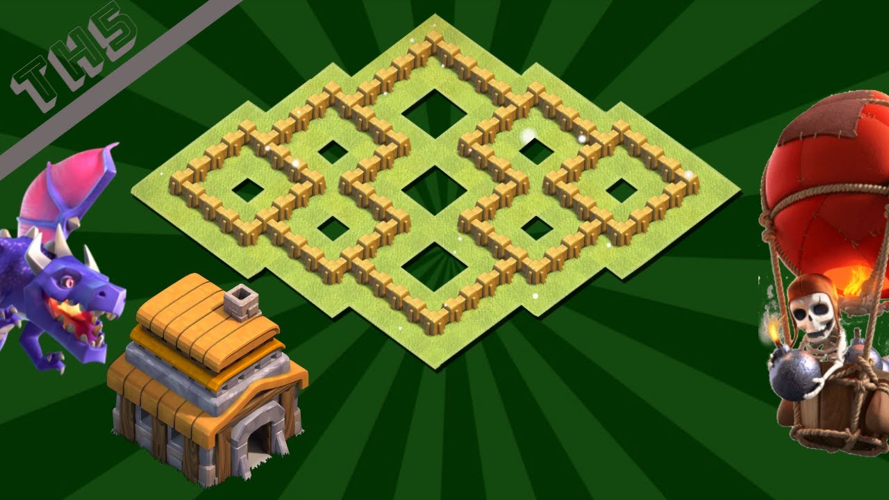 NEW BEST Town Hall 5 (TH5) Base Layout with COPY LINK 2020 | Trophy Pushing | Clash of Clans