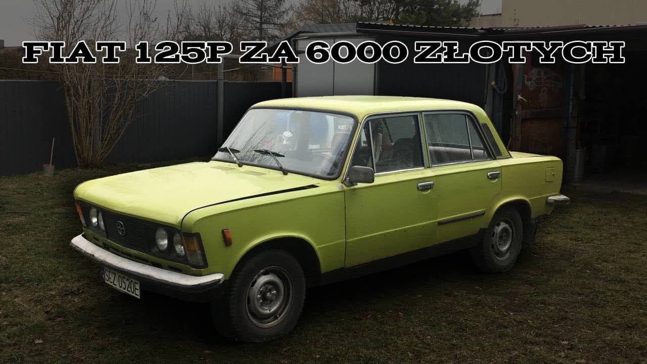 Fiat 125p za 6000 zł