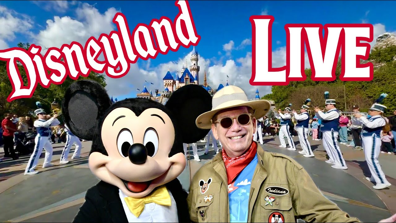 Disneyland Wednesday Live with Indiana Holmes