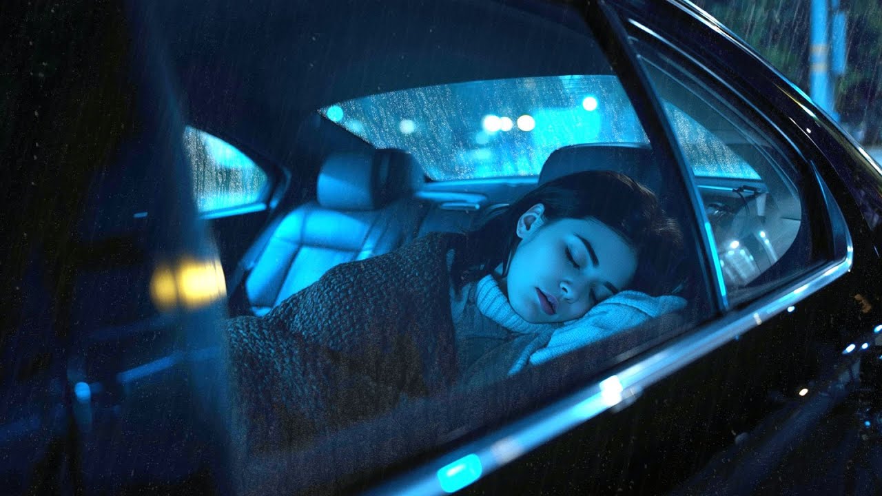 Fall Asleep Fast 🚗🌧️ Rain Sounds in Car | Deep Sleep ASMR for Stress Relief & Insomnia