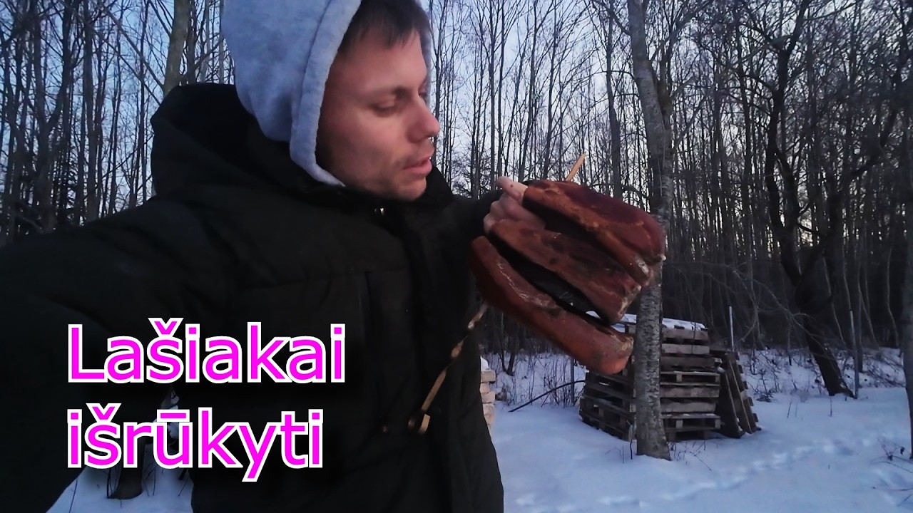 Sausio 24 25 26/Pirties statyba/Rūkymas baigtas/ Kopūstienė su lašiaku