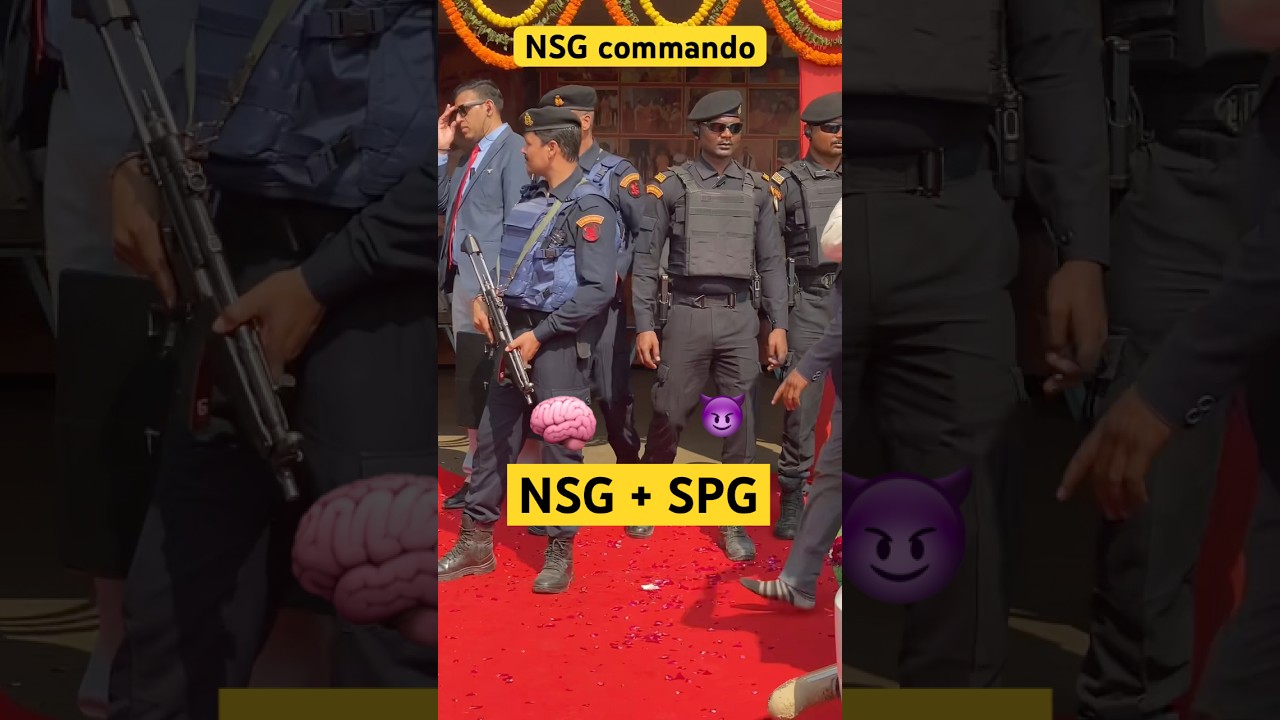 NSG commando vs SPG commando 😈 #specialforces