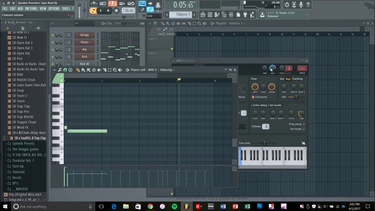 How To Make A Speaker Knockerz Type Beat | FL Studio 12 | FREE BEAT DOWNLOAD |